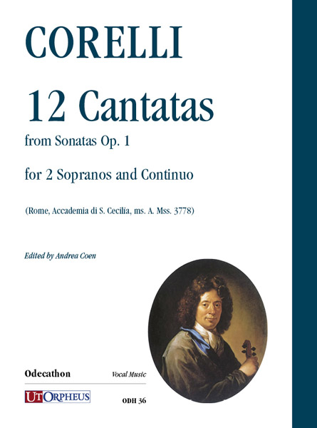 12 Cantatas from Sonatas op.1 for 2 sopranos and bc