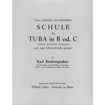 Tubaschule Schule für Tuba in B oder C