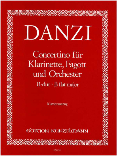 Concertino B-Dur op.47 für Klarinette, Fagott und Orchester