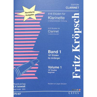 Übungsbuch für Klarinette Etüden 1