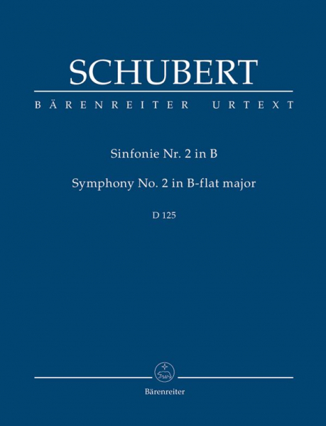 Sinfonie B-Dur Nr.2 D125 für Orchester