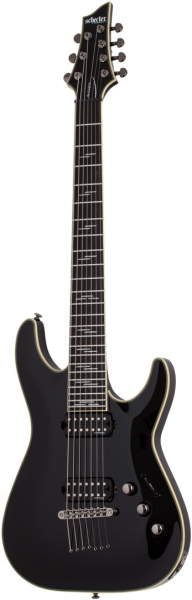 E-Gitarre Schecter BlackJack C-7 - Black