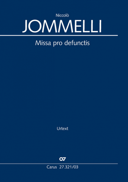 Missa pro defunctis (Requiem) für Soli, gem Chor, 2 Violinen, 2 Violen und Bc