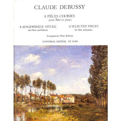 Debussy 8 Ausgewählte Stücke