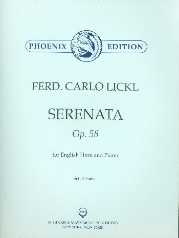 Serenata op.58 for English horn and piano