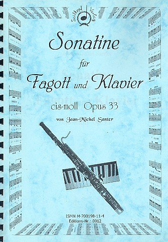 Sonatine cis-Moll op.33 für Fagott und Klavier
