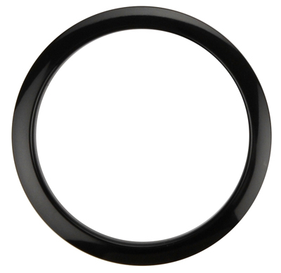 Resonanzloch - Verstärkung Bass Drum O´s 5&quot; Black