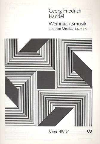 Weihnachtsmusik aus dem Messias für Soli, gem Chor und Orchester