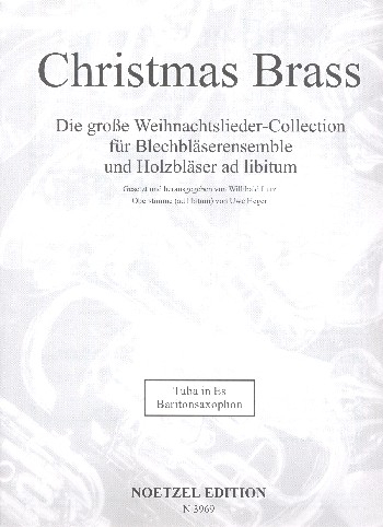 Christmas Brass: für Blechbläser-Ensemble (Holzbläser ad lib)