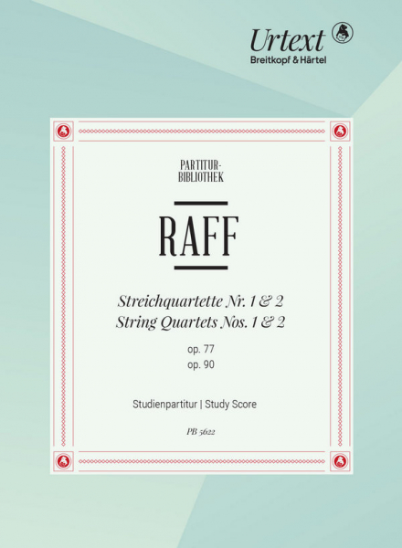 Streichquartette Nr.1 und Nr.2 für 2 Violinen, Viola und Violoncello