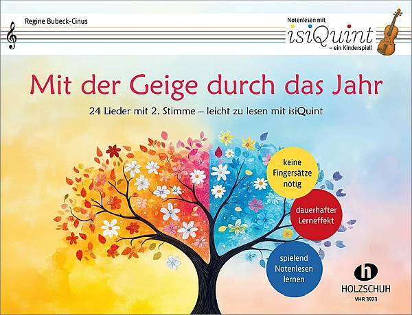 Spielstücke für Violine Mit der Geige durch das Jahr