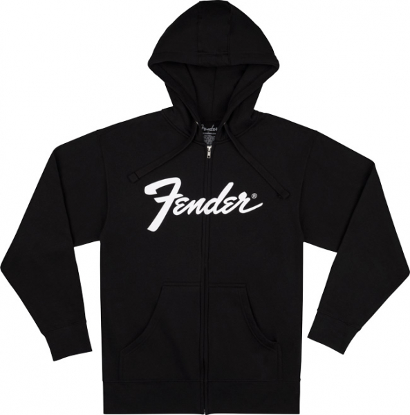 Zip Hoodie Fender Transition Logo Black XL