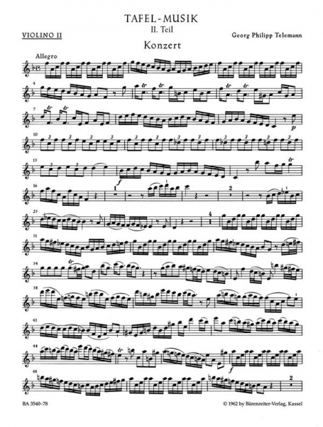 Konzert F-Dur für 3 Violinen und Streichorchester