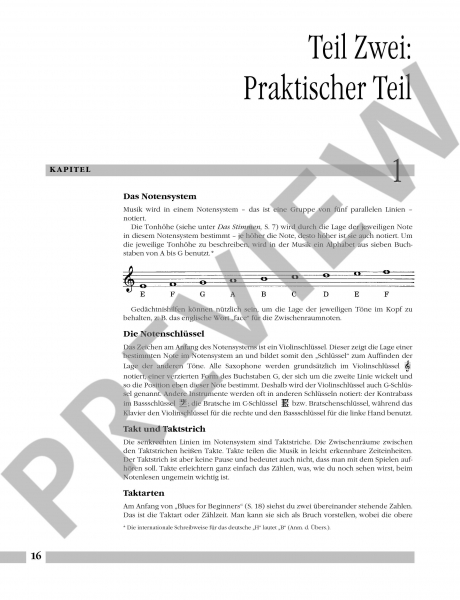 Schule für Saxophon Die Jazzmethode für Saxophon 1