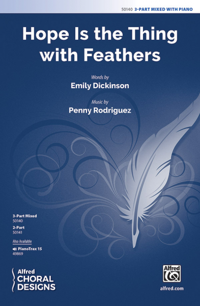 Hope Is the Thing with Feathers for 3-part mixed voices and piano
