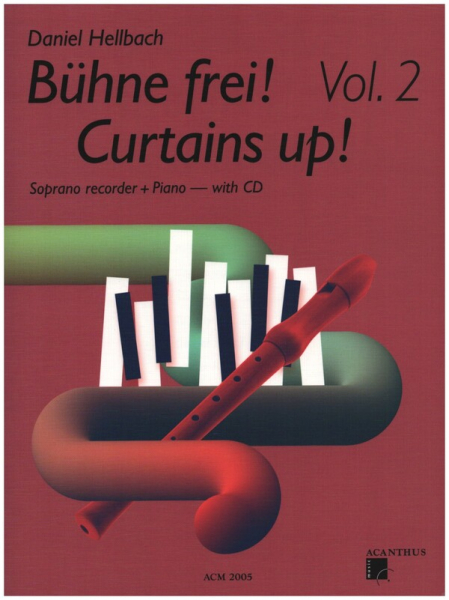Bühne frei! vol.2 (+CD) für Sopranblockflöte und Klavier