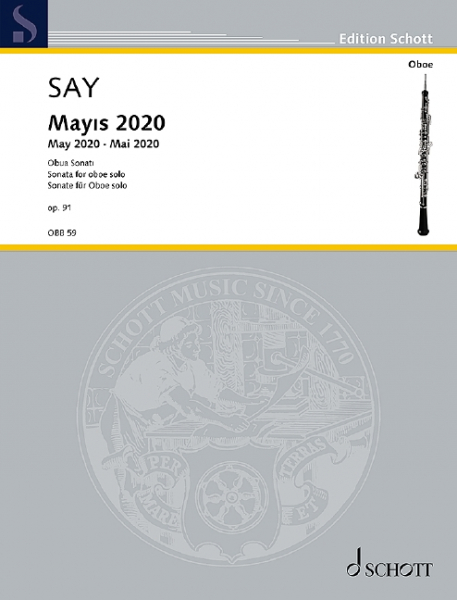 Mayis 2020 op.91 für Oboe