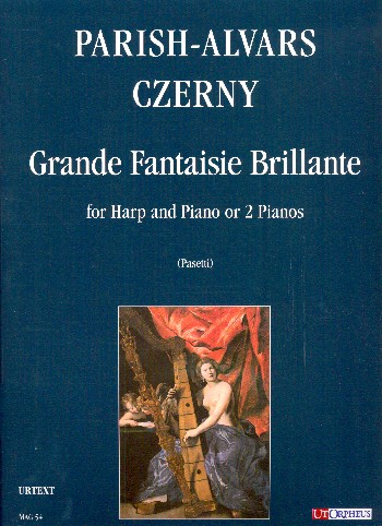 Grande fantaisie brillante for harp and piano (2 pianos)