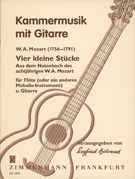 4 kleine Stücke für Flöte und Gitarre