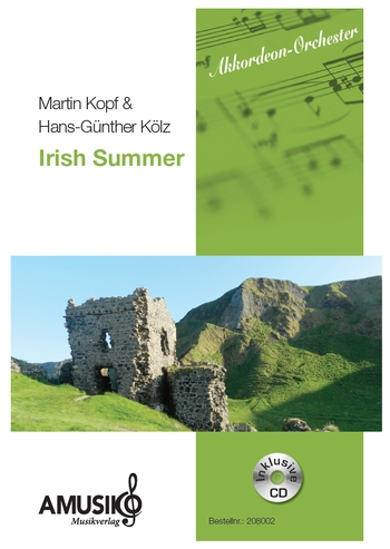 Irish Summer (+CD) für Akkordeonorchester