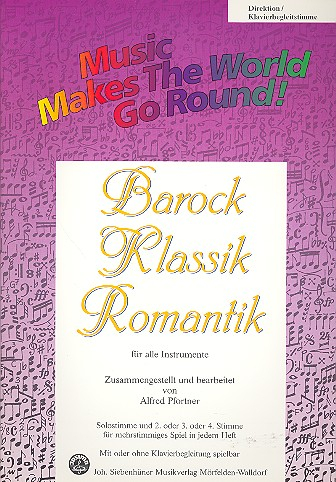 Barock Klassik Romantik für flexibles Ensemble