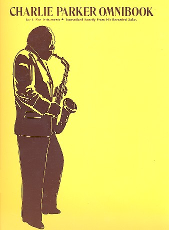 Spielband für Eb-Saxophon Charlie Parker Omnibook