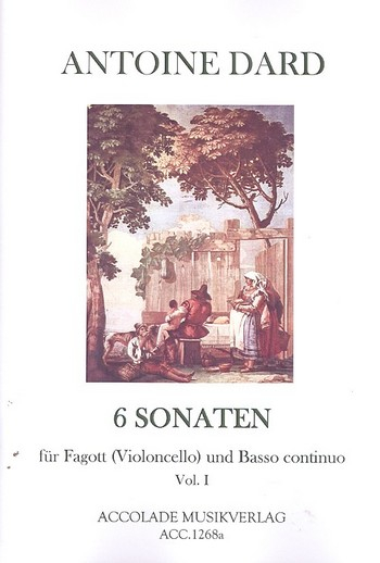 6 Sonaten Band 1 op.2 für Fagott (Violoncello) und Bc