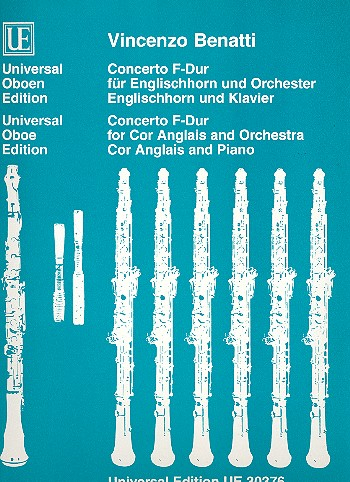 Concerto F-Dur für Englischhorn und Orchester Ausgabe für