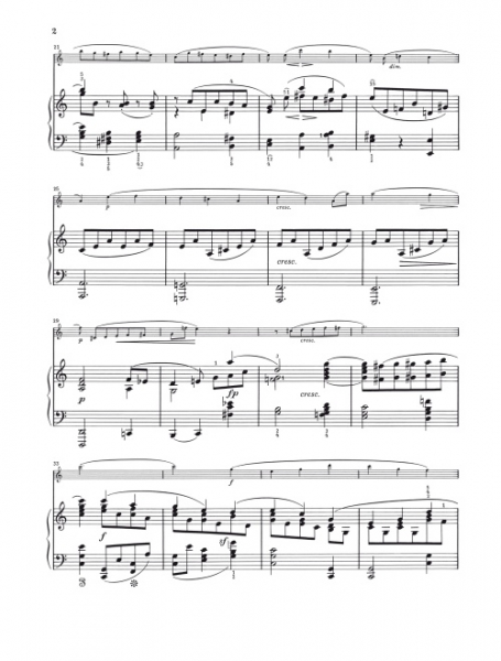 Klavierauszug für Klarinette 3 Romanzen op. 94