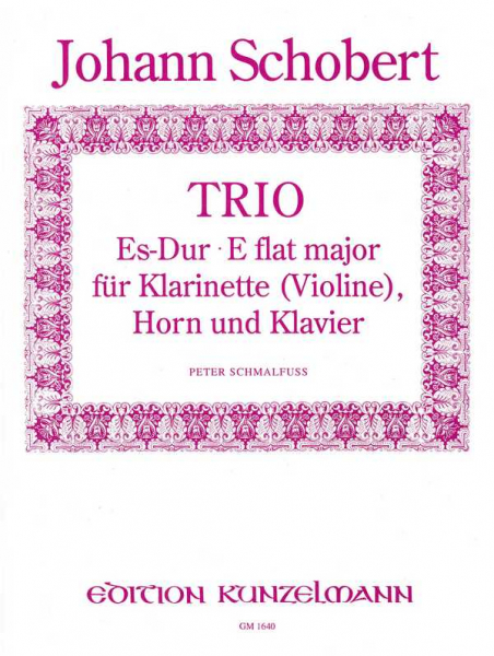 Trio Es-Dur für Klarinette (Violine), Horn und Klavier
