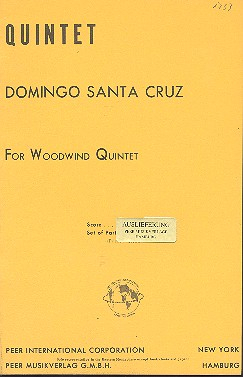 Quintet op.33 for flute, oboe, clarinet, horn in F and bassoon