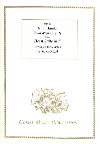 2 Movements from Horn Suite in F Major for 6 violas