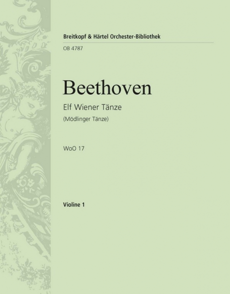 11 Wiener Tänze WoO17 für Orchester