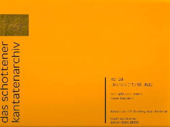 Gott gibt Gott nimmt wie er bestimmt für Soli, gem Chor und Instrumente