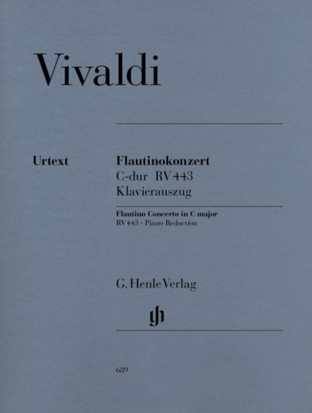 Konzert C-Dur RV443 für Flautino, Streicher und Bc für Flautino und Klavier