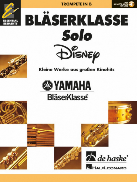 Bläserklasse Disney (+Online Audio) für Blasorchester (Bläserklasse)