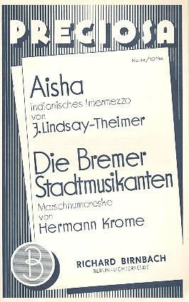 Aisha und Die Bremer Stadtmusikanten: für Salonorchester