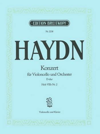 Klavierauszug Konzert D-Dur HOB 7B/2