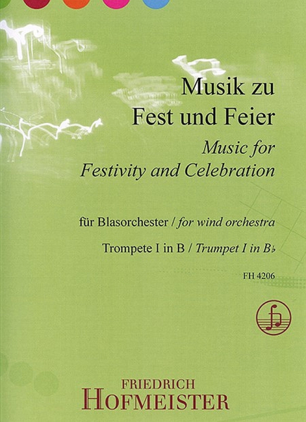 Musik zu Fest und Feier für Blasorchester