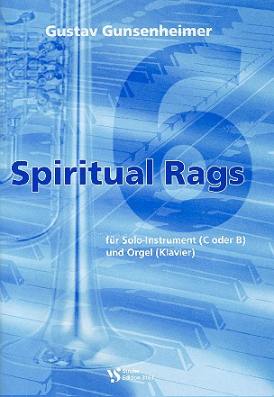 6 Spiritual Rags für Soloinstrument in B oder C (Violin- und Baßschlüssel)