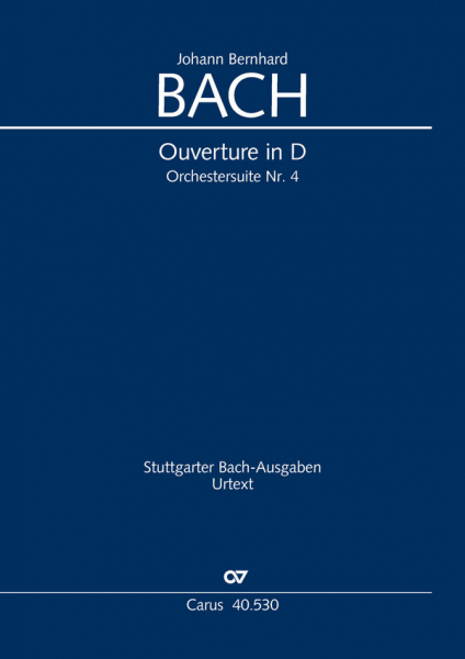 Ouvertüre D-Dur aus der Orchestersuite Nr.4 für Streicher und Bc