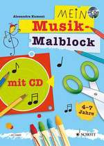 Rätselblock Mein Musik-Malblock