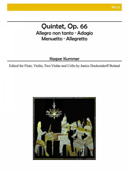 Quintet op.66 for flute, violin, 2 violas and cello
