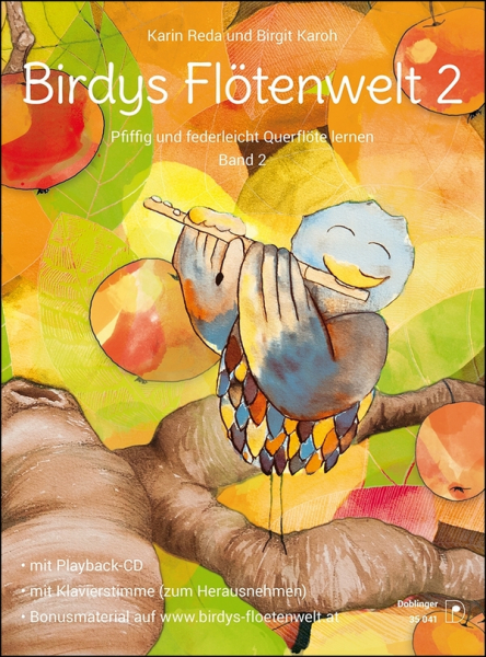 Birdys Flötenwelt Band 2 (+CD) für Flöte (z.T. mit Klavier)