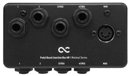 Pedalboard Patchbay One Control Minimal Junction Box 4M