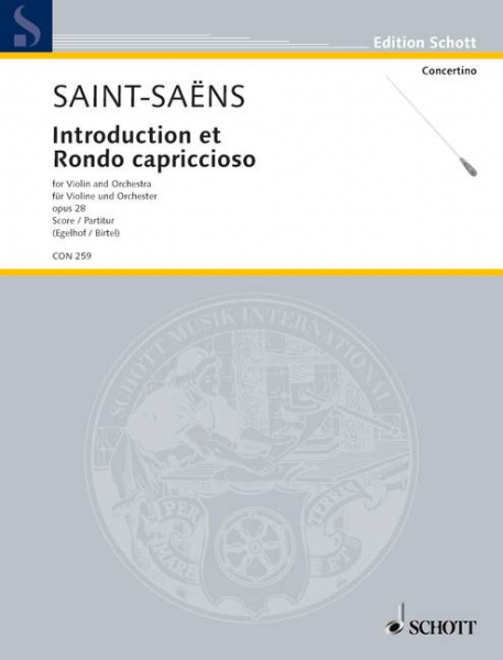 Introduction et Rondo capriccioso op.28 für Violine und Orchester