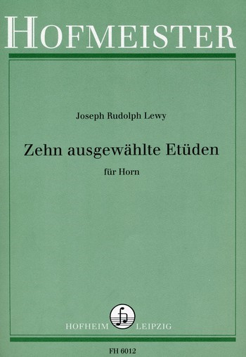 10 ausgewaehlte Etüden für Horn