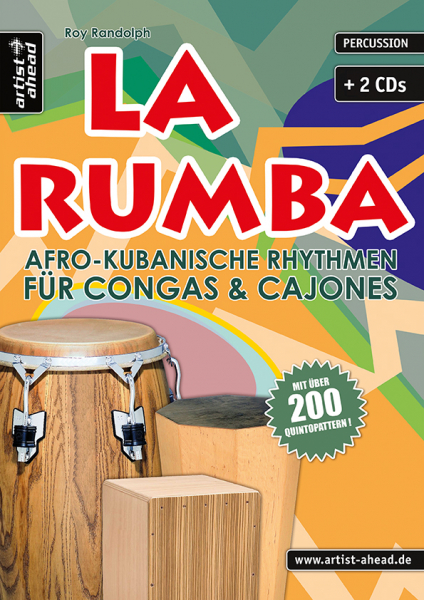 La rumba (+2 CD&#039;s) for conga (cajón)