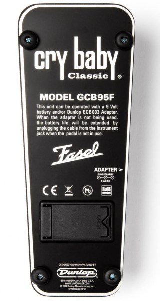 Bodeneffektgerät Dunlop Cry Baby Classic WahWah GCB95F