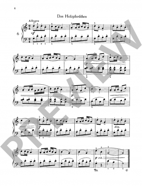 Spielbuch für Klavier Allerlei Spielzeug